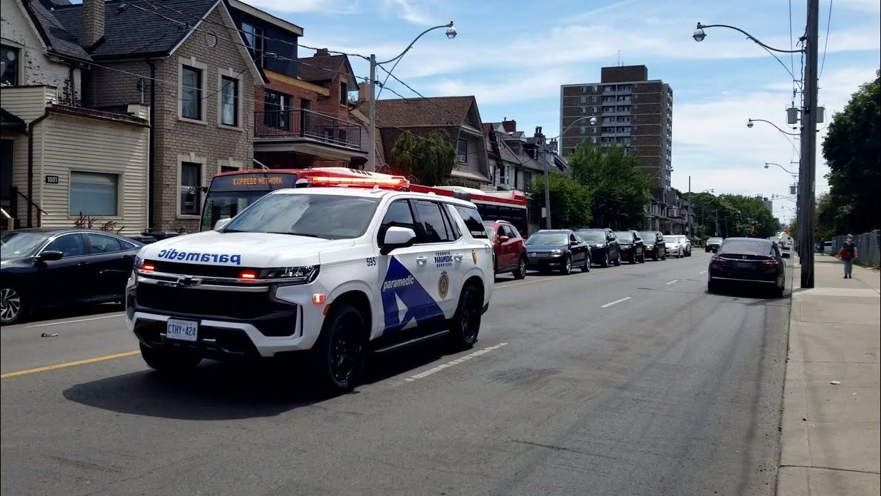 Toronto Emergency Crews Responding - Subway Rescue Dufferin Station