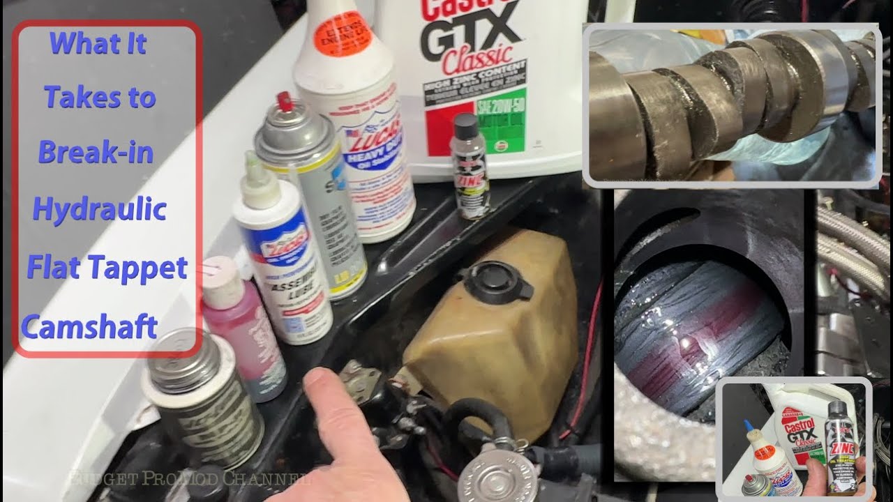 Что нужно для обкатки гидравлического распределительного вала с плоскими толкателями SBC