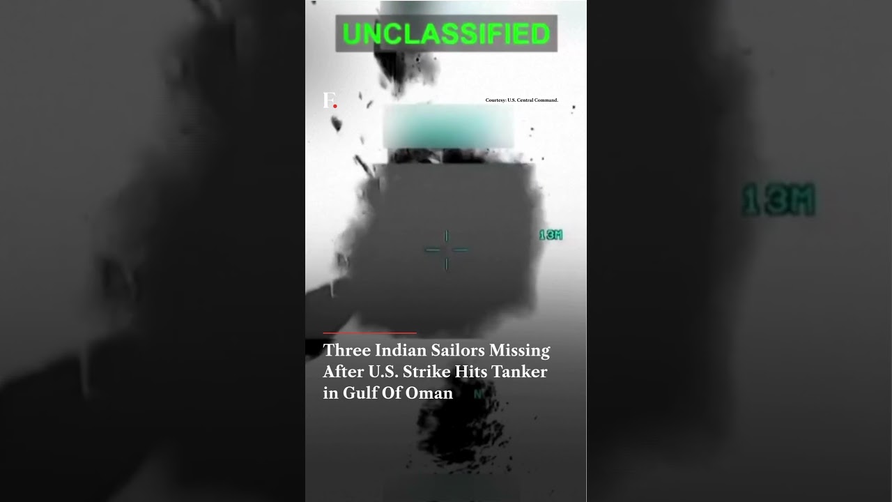 Three Indian Sailors Missing After US Strike Hits Tanker In Gulf Of Oman | N18G