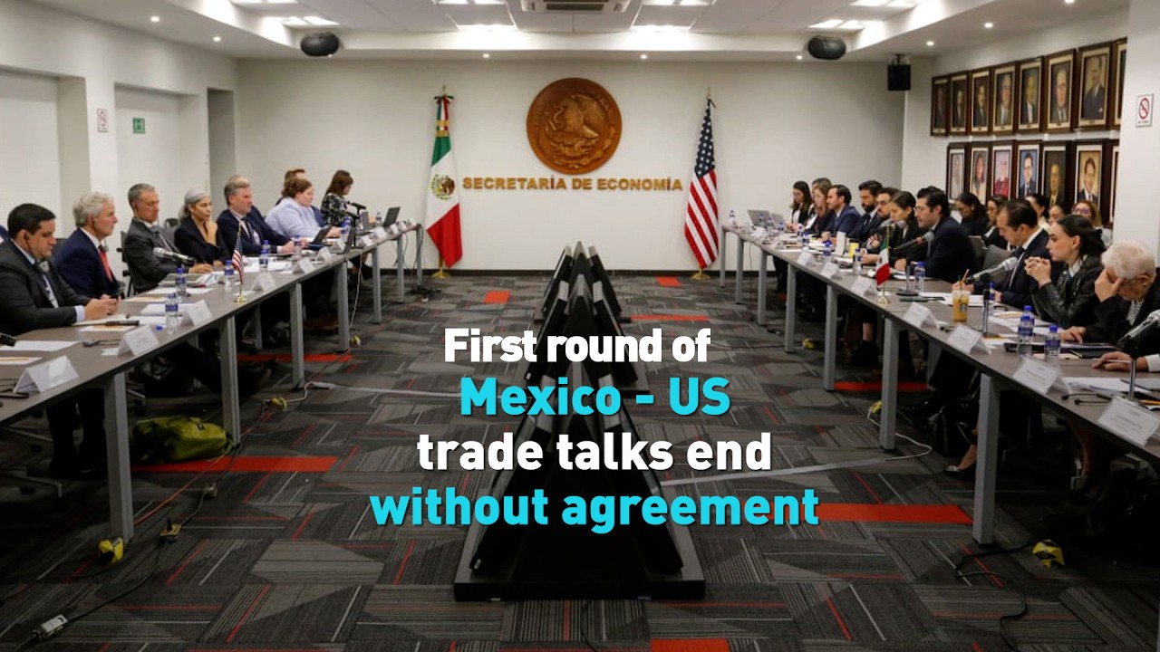 First round of Mexico-US trade talks end without agreement