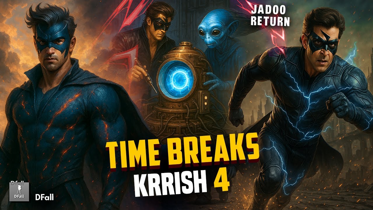 Krrish 4 Time Travel Plot Twist Explained🔥Jadoo Return | Krrish 4 | Krrish Travels In Time | DFall