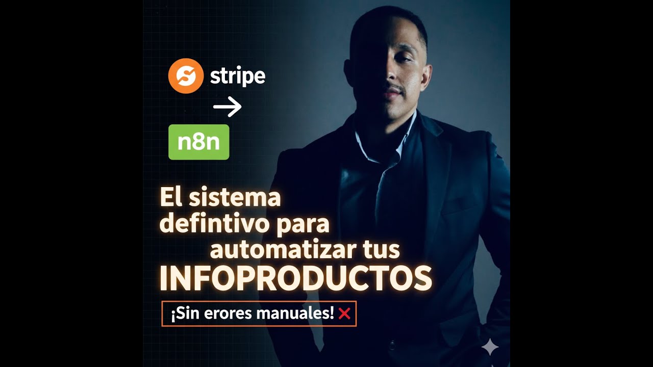 Deja de enviar accesos a mano: Automatización total con Stripe + n8n