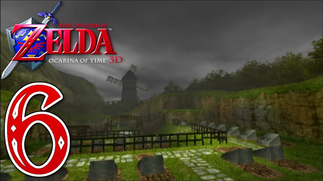 Zelda Ocarina of Time 3D [German][100%][#6] Nachts auf dem Friedhof!