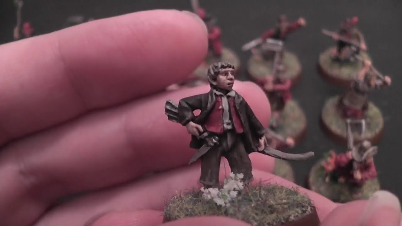 GBHL Damian's Hobby BLOG #59 *Project Shire 2 - Hobbits of the Redfarthing - and Snaga*