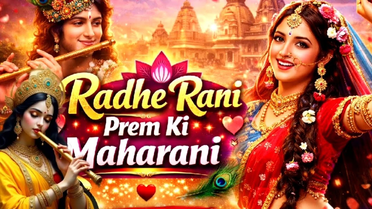 Radhe Rani Prem Ki Maharani 💖 | Lovely Energetic Bhajan 2026 | Radha Krishna Song