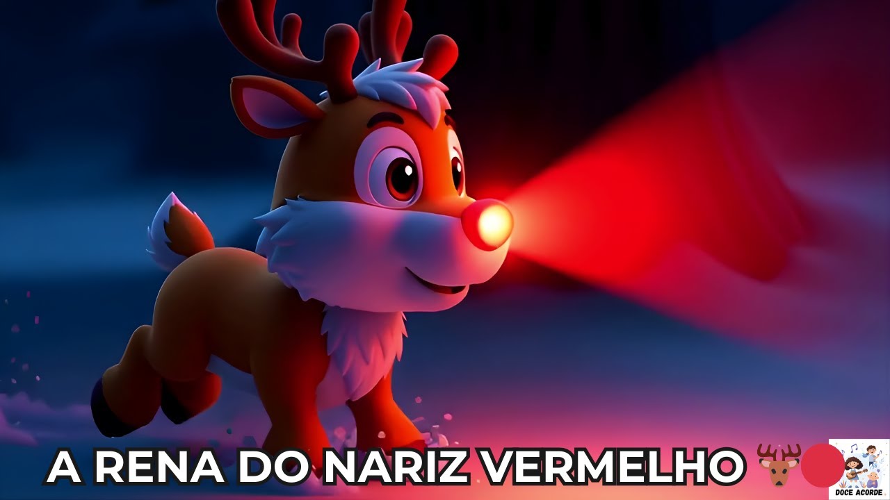 A Rena do Nariz Vermelho 🦌🔴 - M&uacute;sica de Natal (Pocot&oacute; Pocot&oacute;)