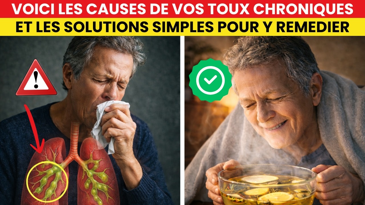 Après 60 ans : 8 causes courantes de la toux et comment y remédier naturellement | Santé Pour Senior