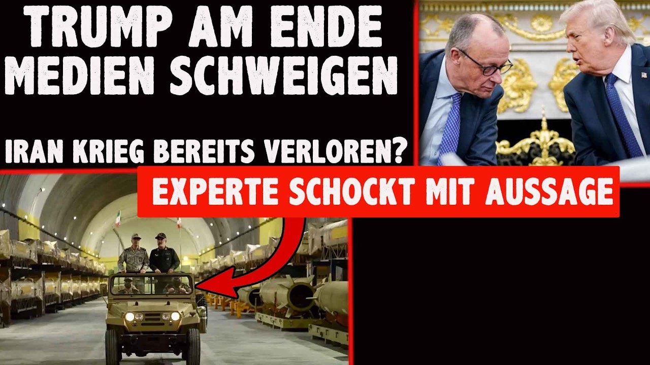 Medien SCHWEIGEN IRAN Krieg verloren? USA geht Munition aus 