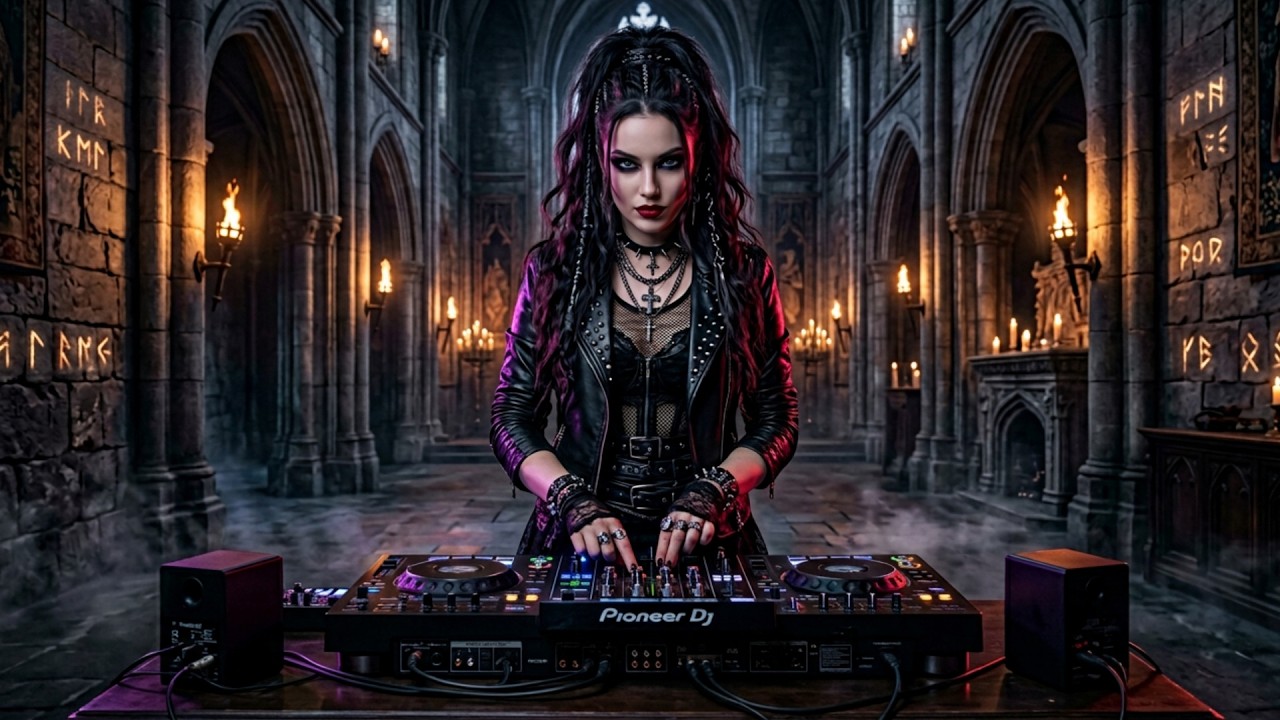 Cathedral Gothic Trance - Dark DJ Hypnosis (4K Loop)