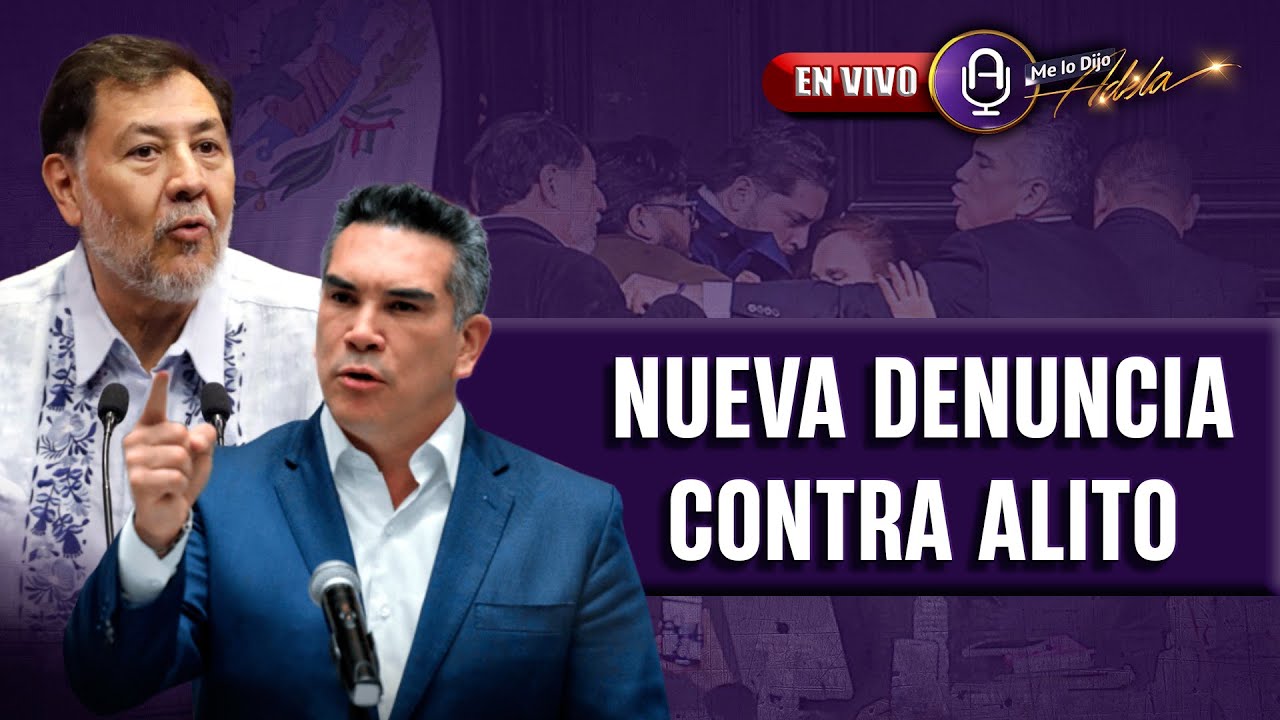 Alito Moreno vs. Noroña: Gritos, y empujones en el Senado | Prog. 28/08 | MLDA