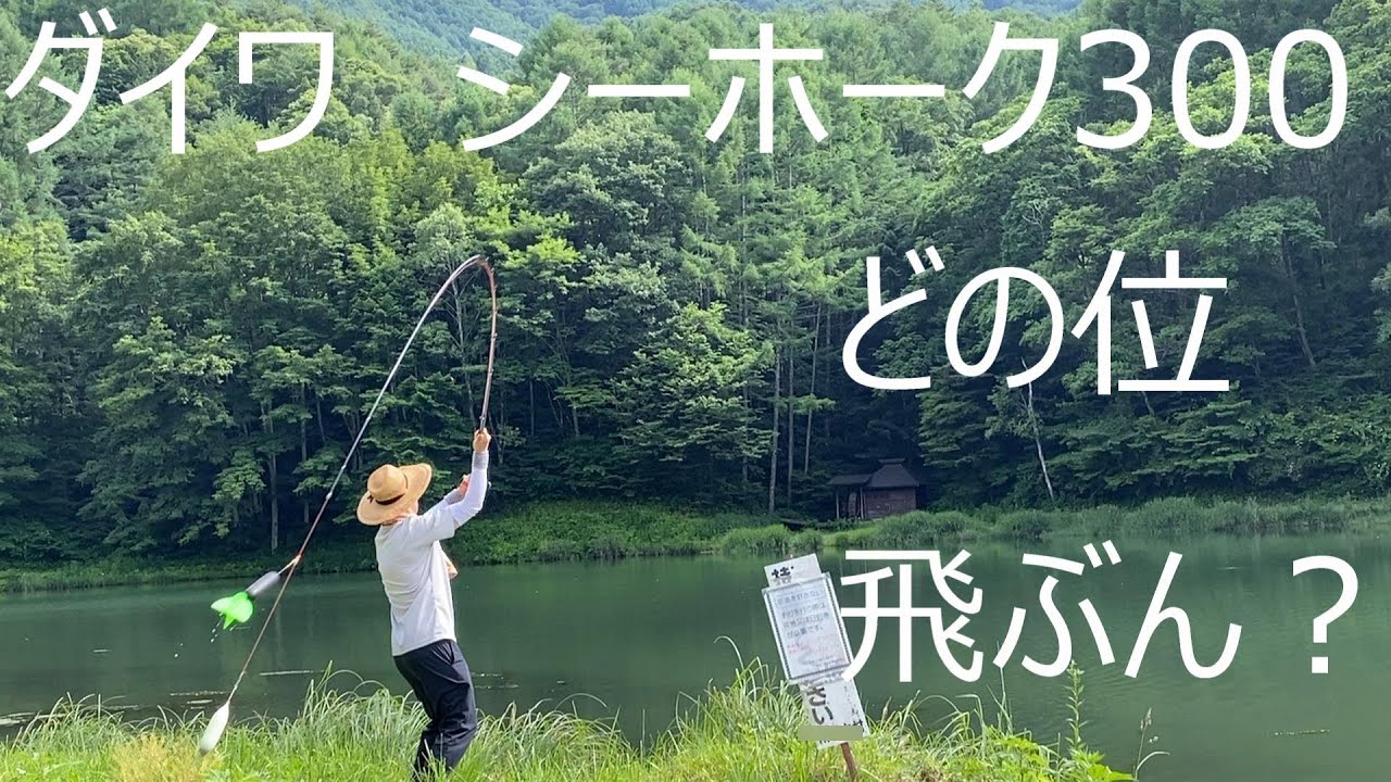 [カゴ釣り]ダイワ　シーホークの飛距離やいかに