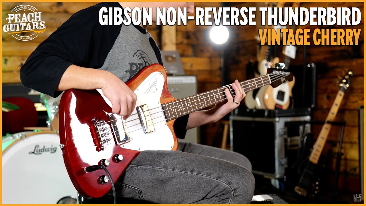 Gibson Non-Reverse Thunderbird | Vintage Cherry
