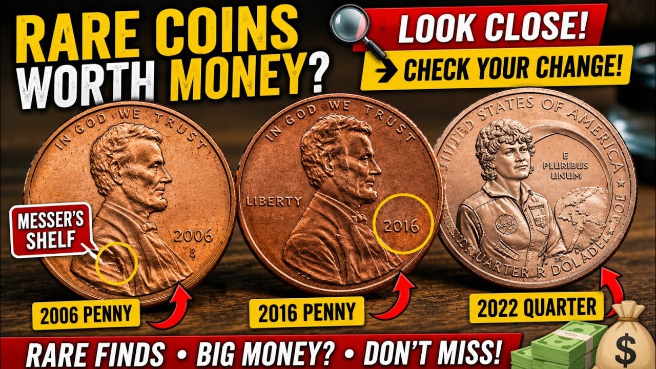 2006 Penny 2022 Quarter 2016 Penny Value | Hidden Rare Coins Worth Big Money