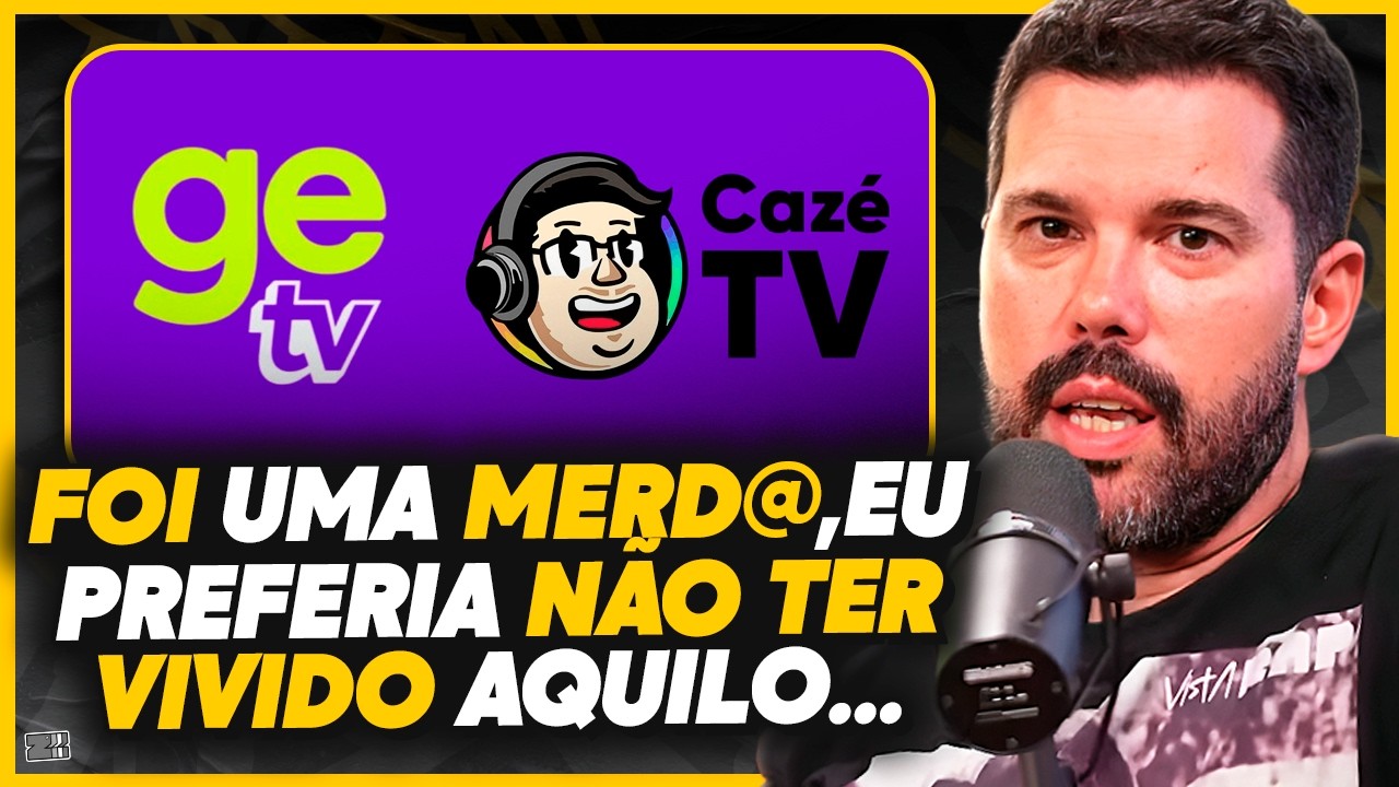 CAZ&Eacute; TV x GE TV: BRUNO FORMIGA CONTA por que RECUSOU a PROPOSTA do CASIMIRO!