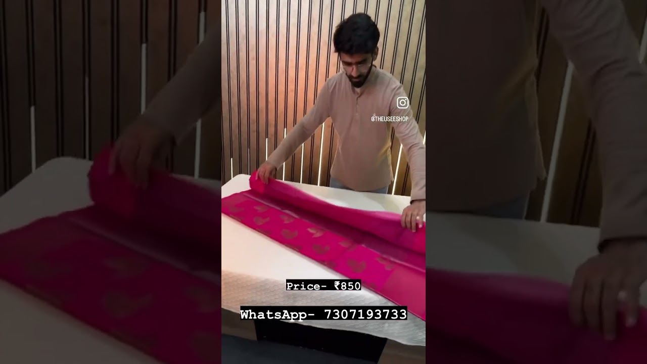 Soft Cotton Silk To Order Whatsapp 7307193733 #cottonsilk #shortsfeed #shorts #viral #theuseeshop