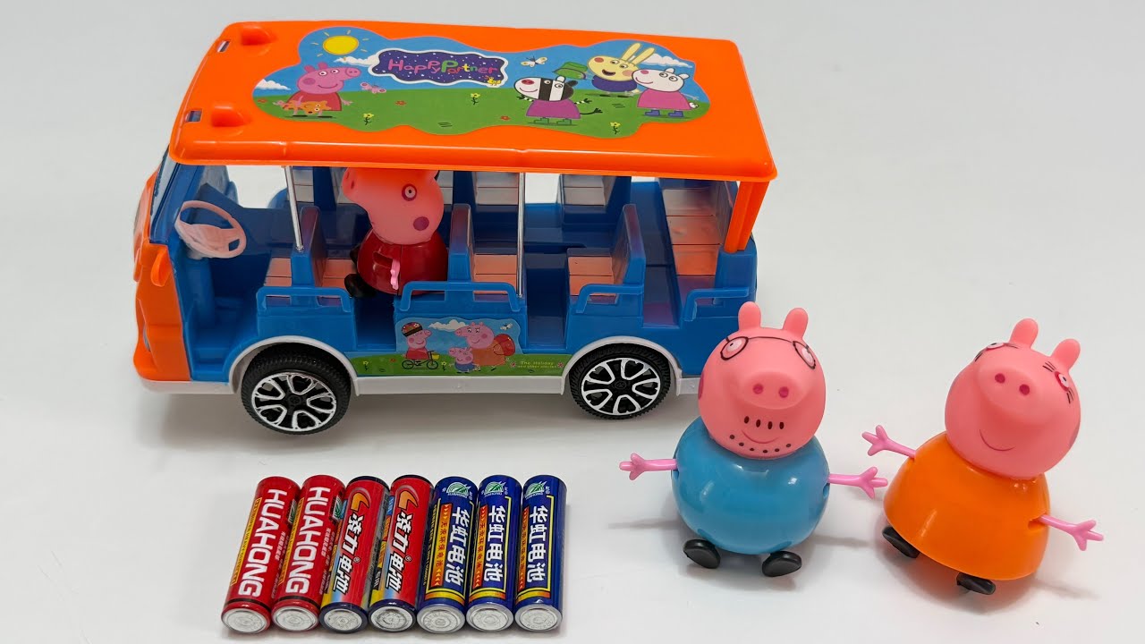 Unboxing Cartoon Electric Music Bus,Spider Man EV Spray Sports Car,RC City Fire Truck,RC Police Car