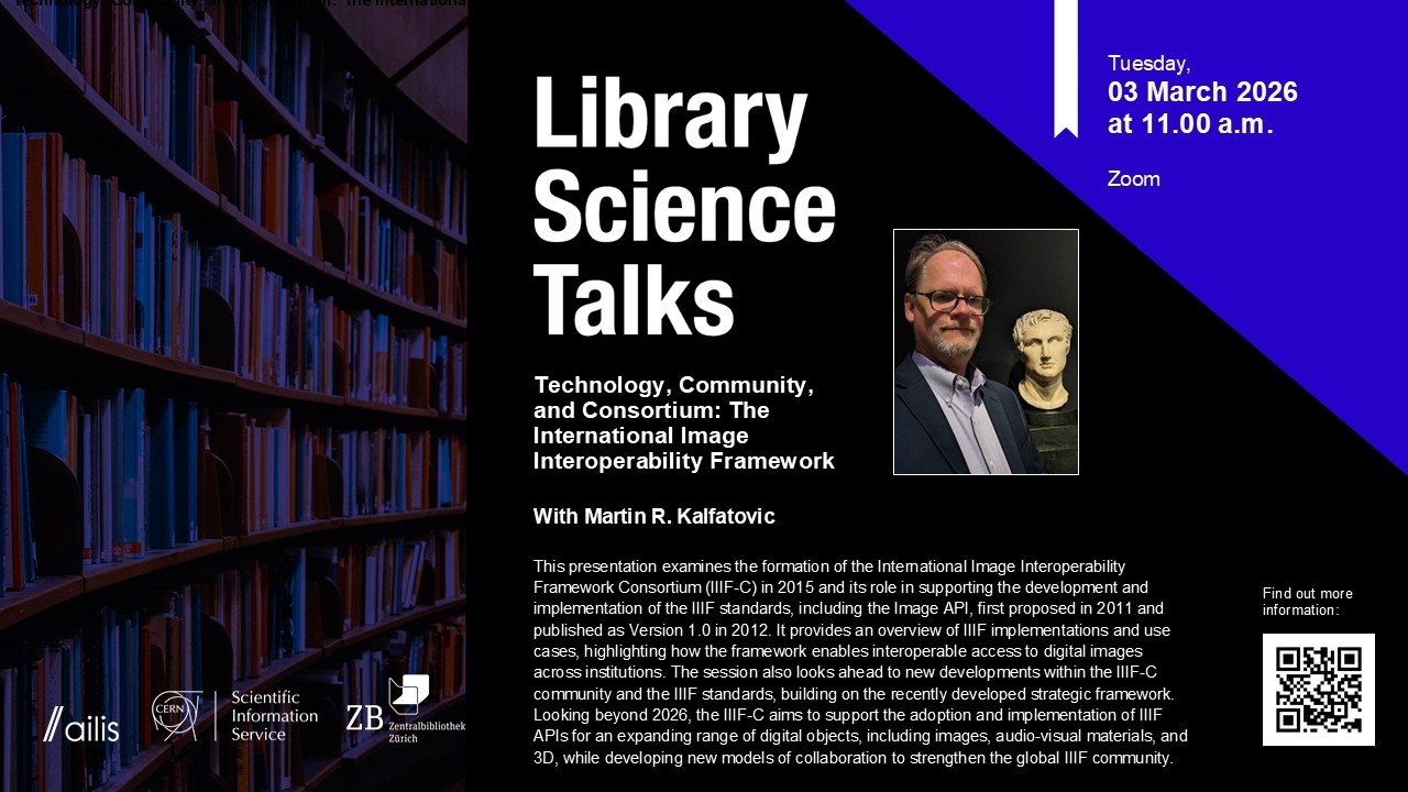 Technology, Community, and Consortium: The International Image Interoperability Framework (IIIF)