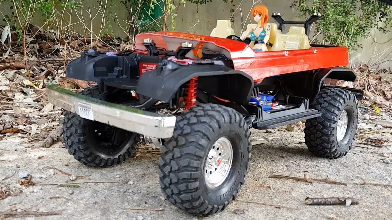 Traxxas TRX4 Ford Bronco 90mm Shock Test