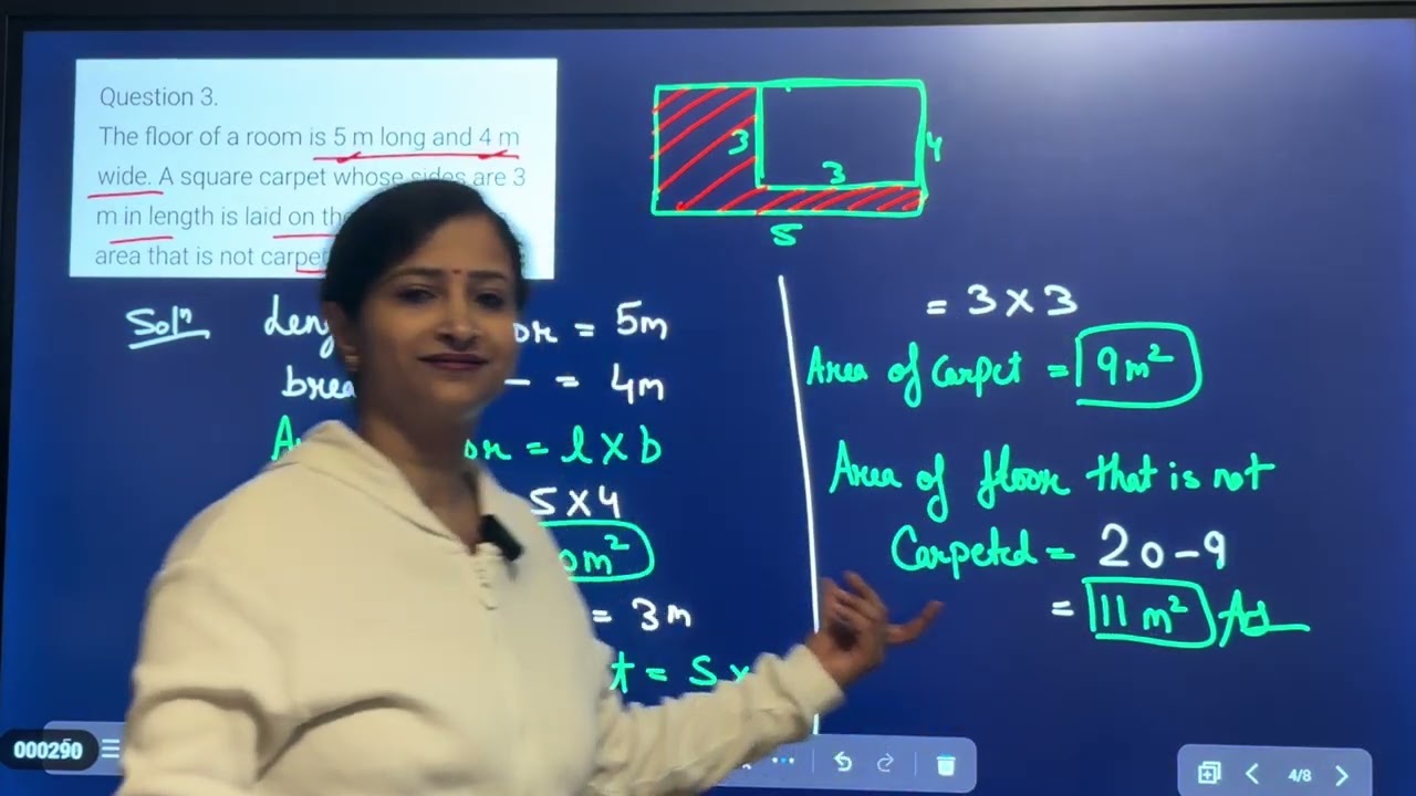 Class 6 Maths | Perimeter & Area Extra Questions 🔥 | Exam Preparation 2026 #gearupmaths #maths 