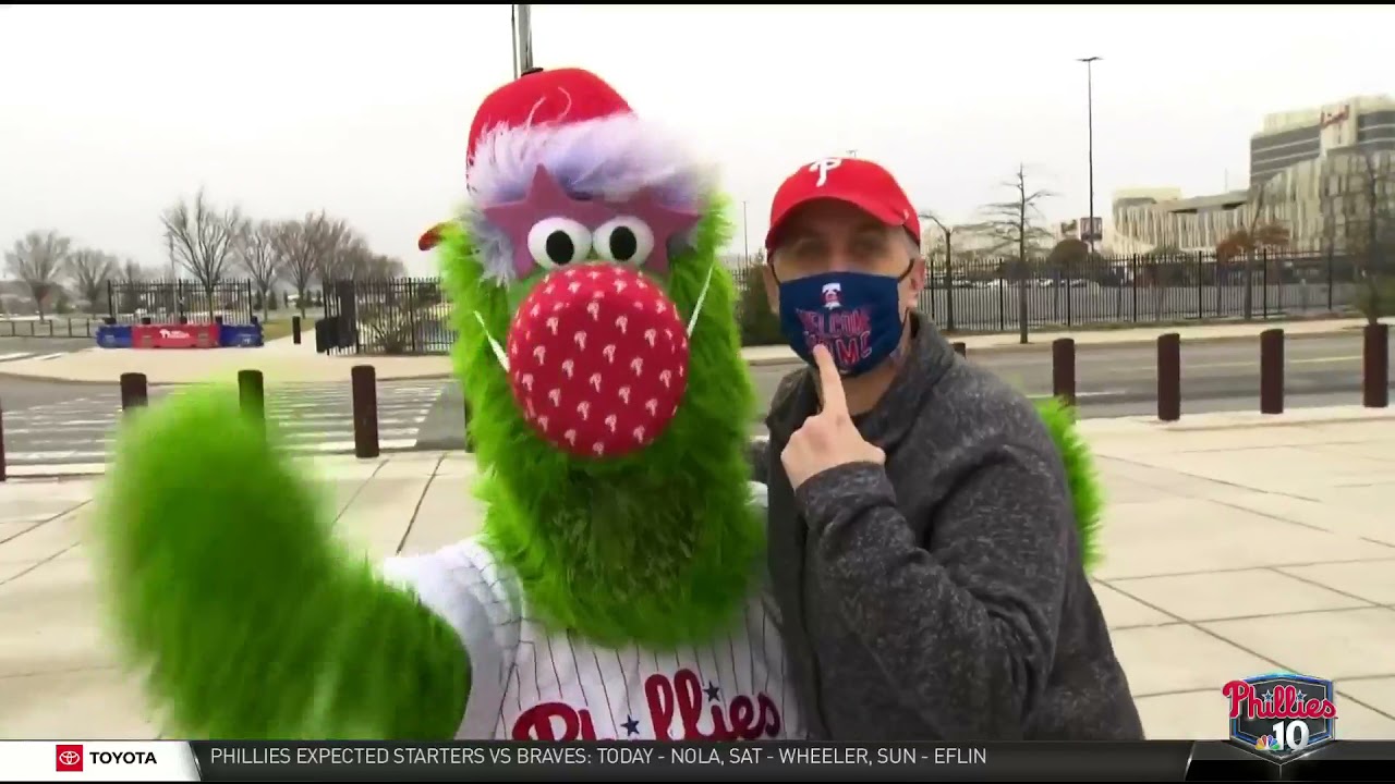 WATCH: Phillie Phanatic and Tim Furlong Explain New Safety Measures at Citizens Bank Park | NBC10