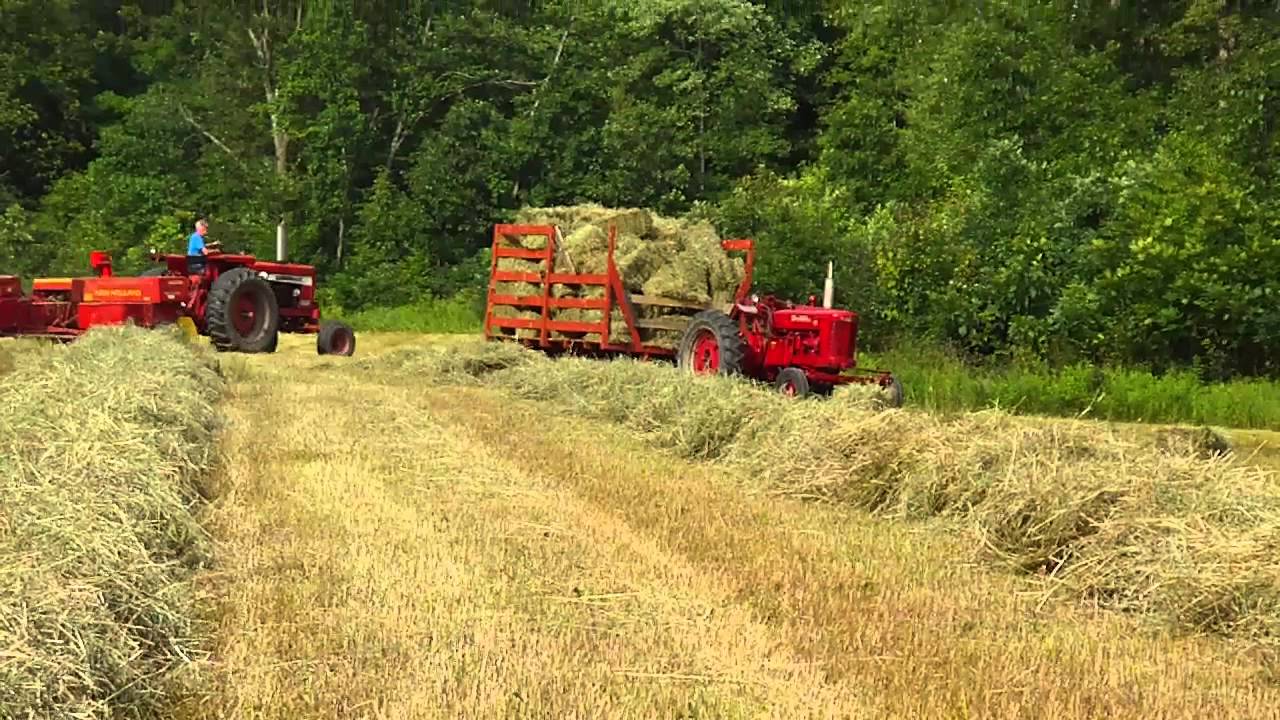 Baling Hay in PA