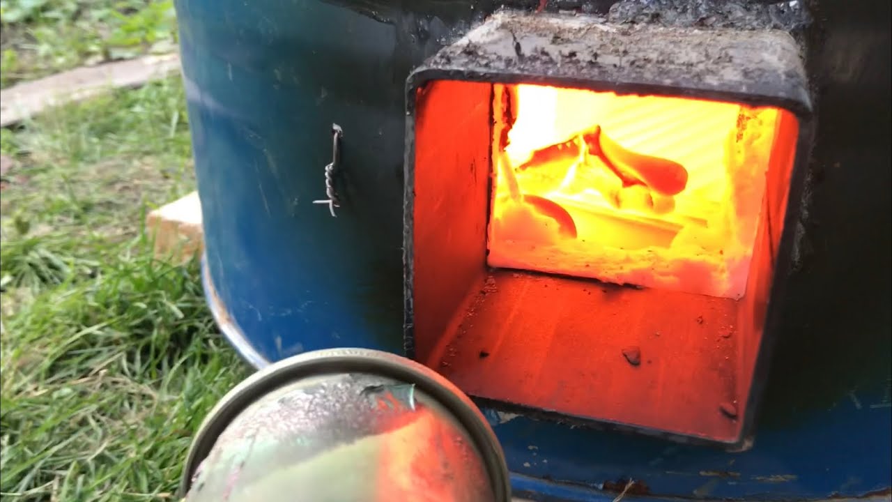 🍯 Обжиг керамики в 200 литровой бочке Гончарная школа Волшебство керамики
