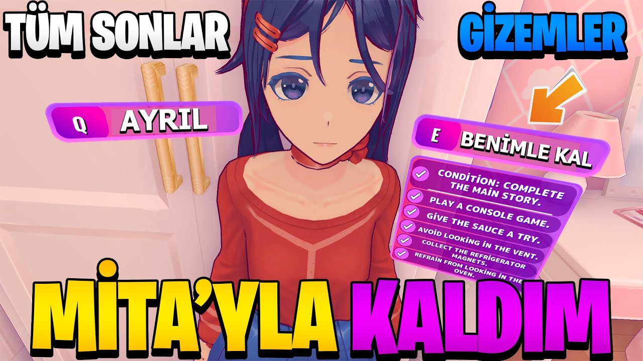 OYUNDA KALDIM BAKIN NE OLDU! Miside Tüm SONLAR ve GİZEMLER