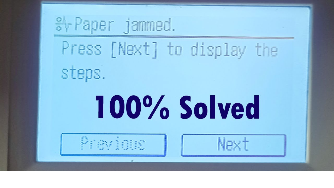 How to remove Jam Paper on Canon iR 2206 A3 multifunction Printer