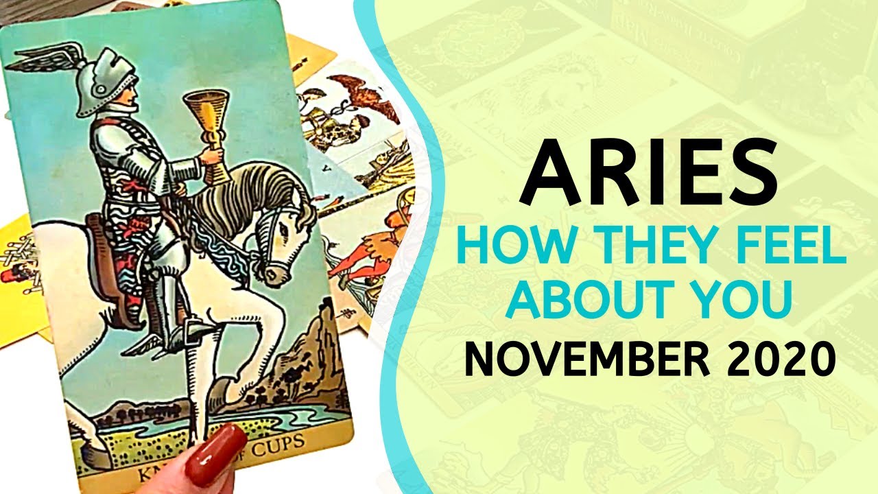 ARIES LOVE ❤️ An Unexpected Offer Arrives ~ How They Feel About You Tarot Nov 2020