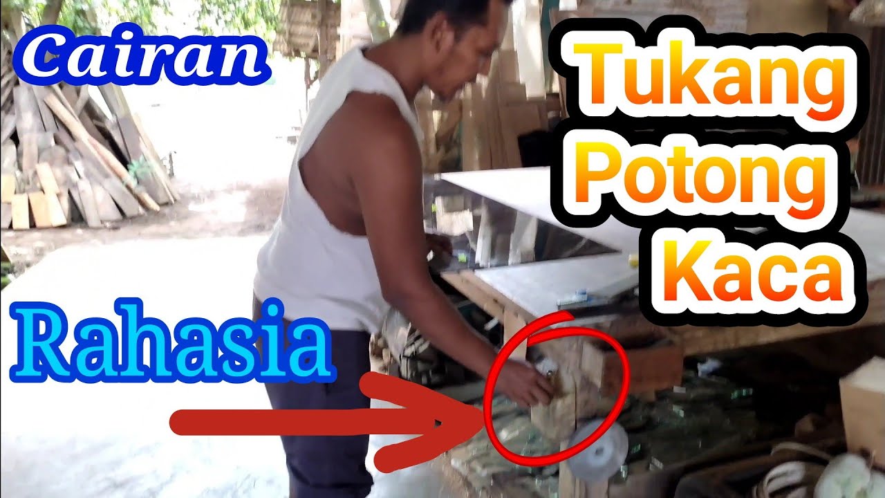 Cara Mudah memotong kaca