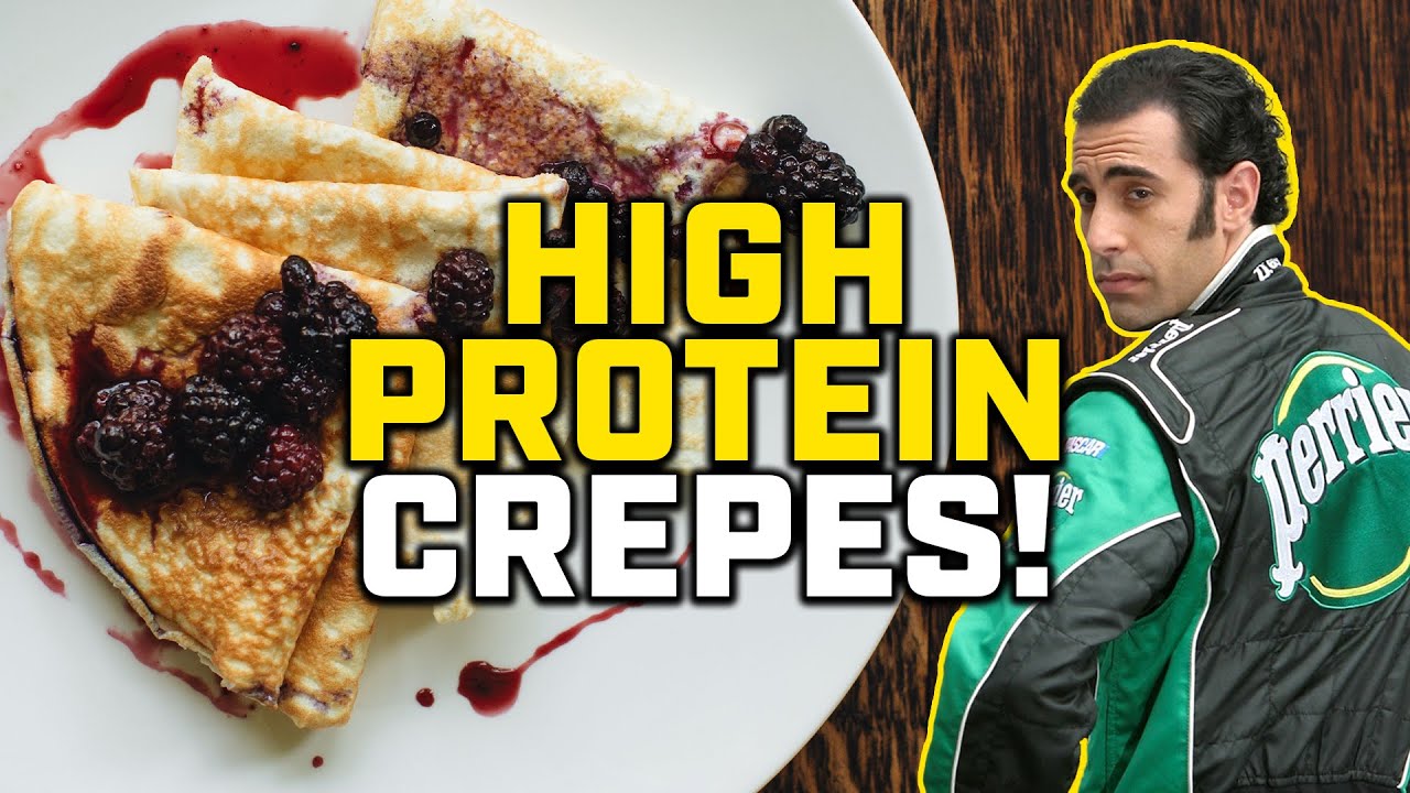 Easy & Convenient Protein-Packed Crêpes!