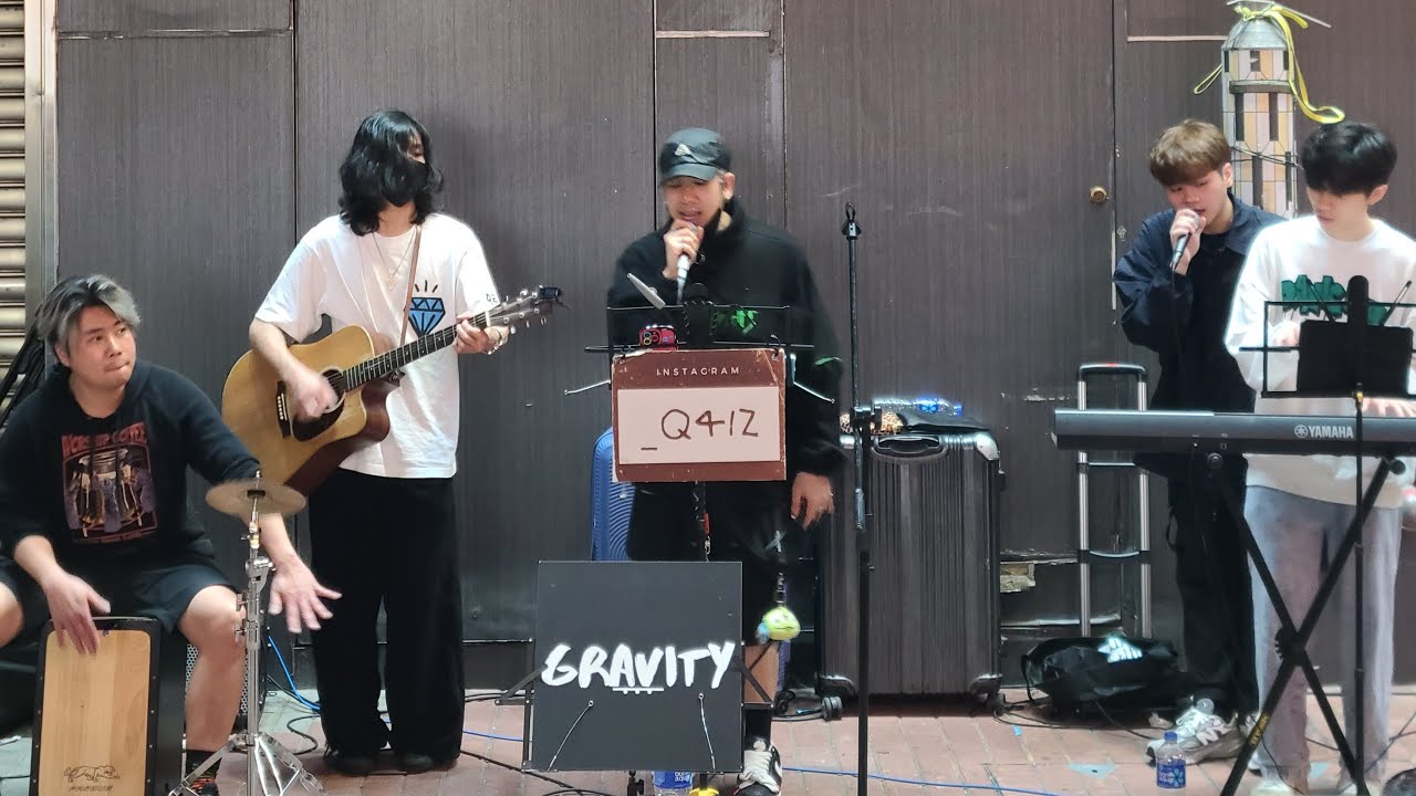 Street Busking | 街頭表演 | 旺角街景 香港 Mong Kok Street View Hong Kong | February 4, 2024