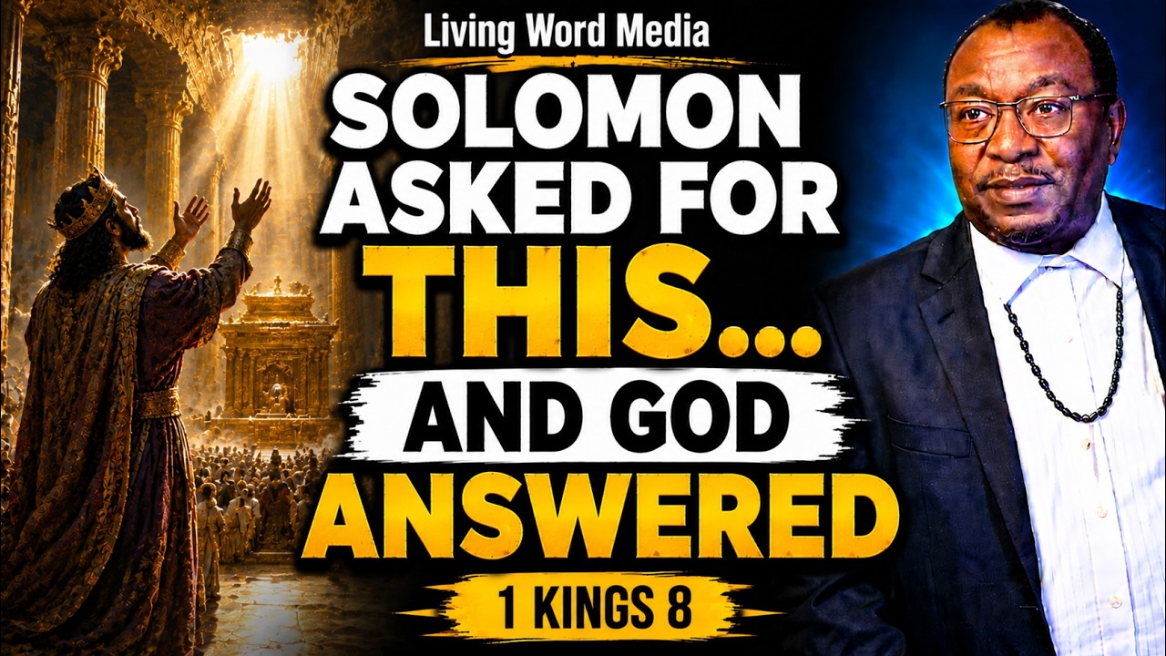 SOLOMON’S DEDICATION PRAYER 1 Kings 8:22-30 | Union Gospel Sunday School