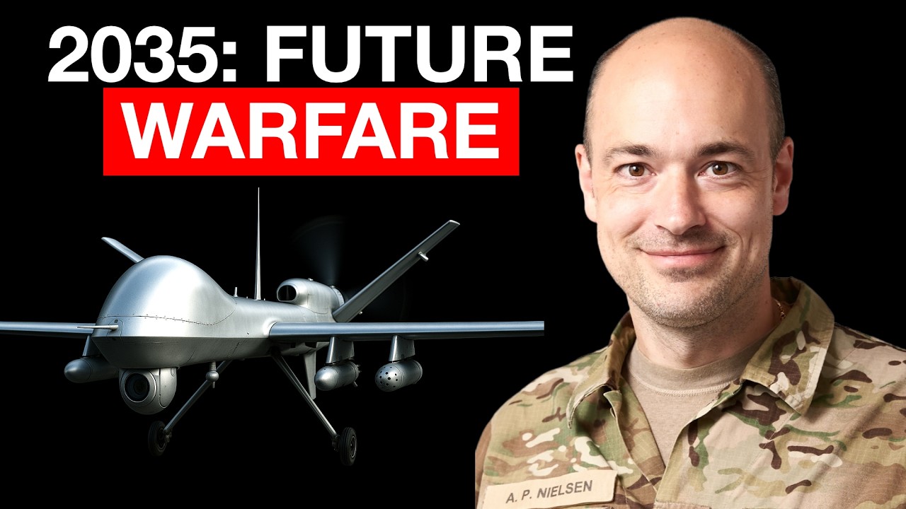 Anders Puck Nielsen: How Drone Swarms, Lasers and Robot Armies will shape Future Warfare.