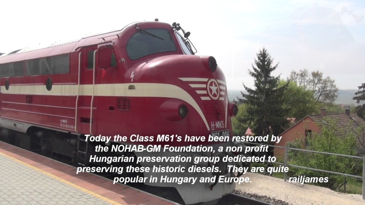 (HD) EMD F 567 sound in Hungary.. Excellent 567 EMD sounds!