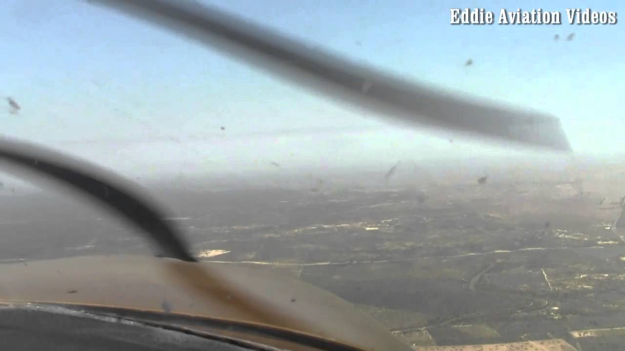Salida VFR de McAllen, Texas en vuelo internacional a Monterrey, Mexico