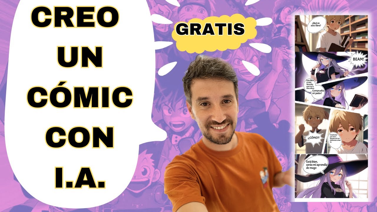 Comic AI GRATIS🔝Crea CÓMICS con INTELIGENCIA ARTIFICIAL! Tutorial definitivo!