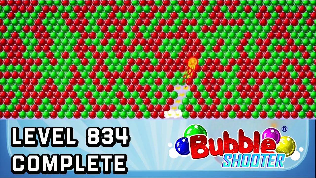 🔥 Bubble Shooter Classic Pop 🟢 Level 834 – Step-by-Step Guide to Victory 🎯 Bubble Shooter Game Play
