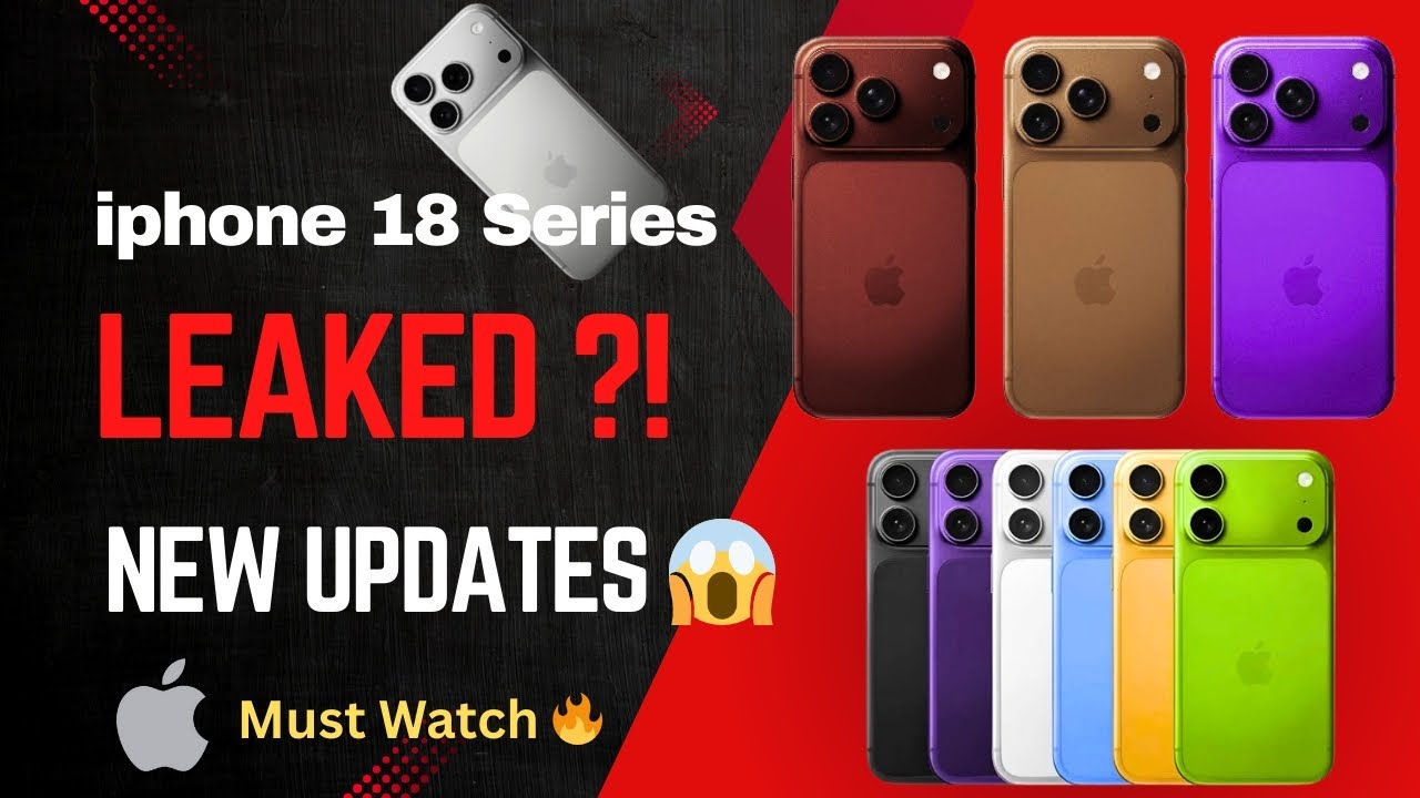 iphone 18 LEAKED😱?! | iphone 18 FIRST LOOK🔥| iPhone 18 PRO EXPECTED FEATURES,DESIGN & LAUNCH DATE ?!