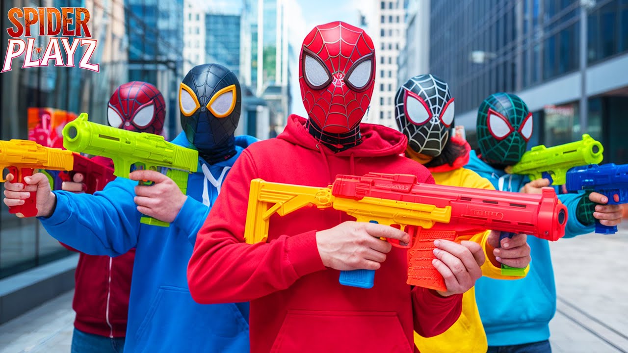 SPIDERMAN ACCIÓN EN VIVO: ¿Quién mató al Hombre Araña Rojo? ¿El Joker, Venom | SpiderPlayz