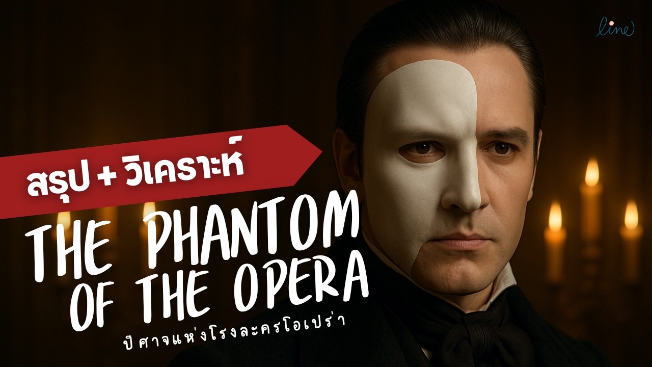 สรุป+วิเคราะห์เรื่องปีศาจแห่งโรงละครโอเปร่า The Phantom of the Opera เวอร์ชันต้นฉบับ