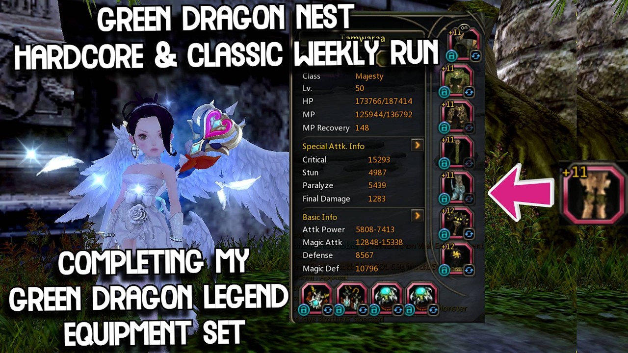 GDN Hardcore & Classic Weekly Completing My GDN Legend 7 Set Equipment Majesty & Friends DN Classic