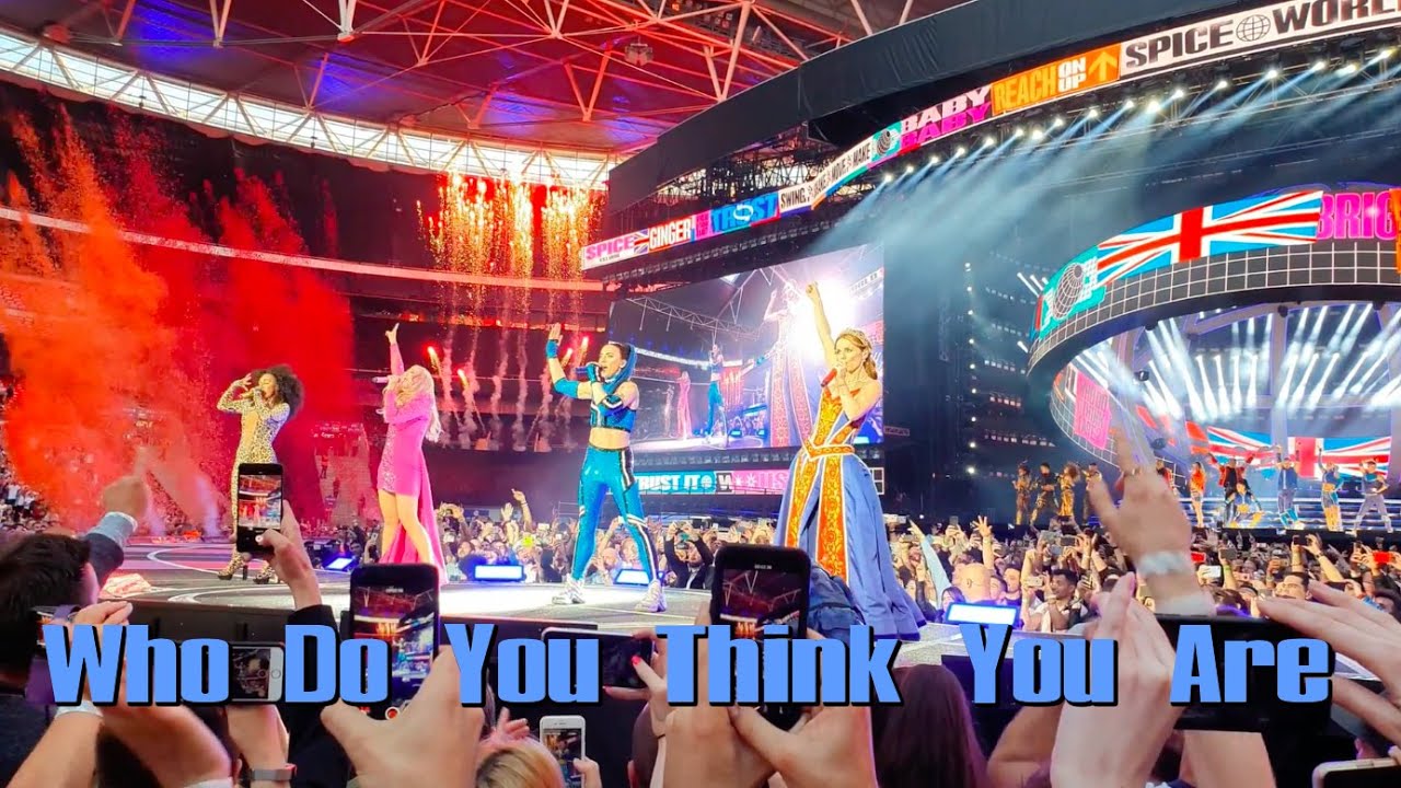 Spice Girls - Who Do You Think You Are (Spice World 2019 - June 14 - Multiangle)