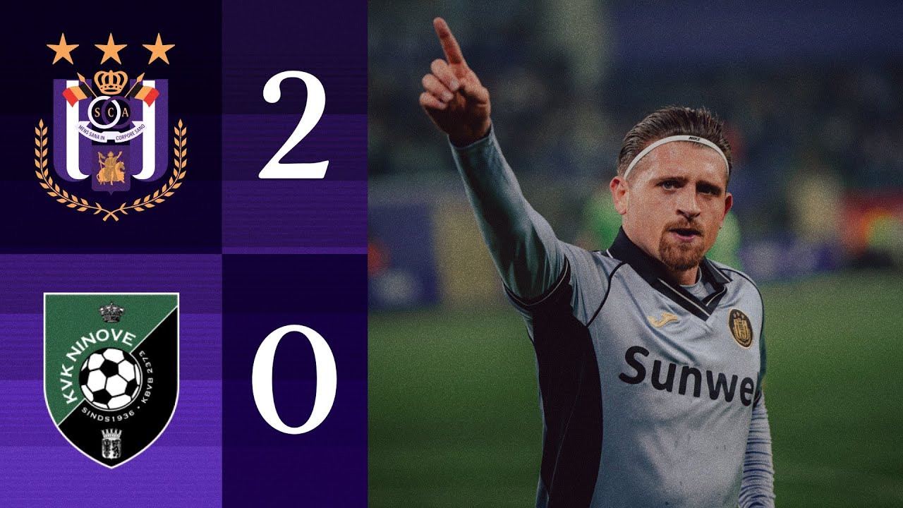 HIGHLIGHTS: RSC Anderlecht - KVK Ninove | 2025-2026