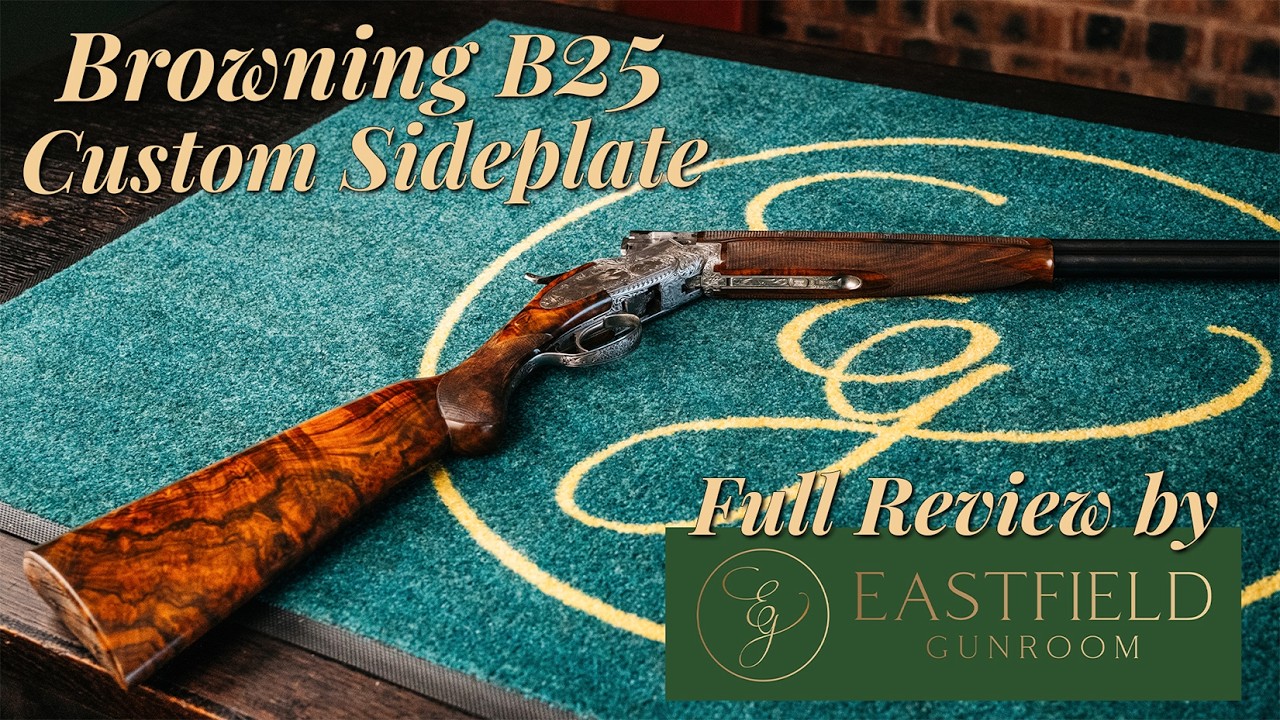 Обзор Browning B25 Custom Sideplate в Eastfield Gunroom