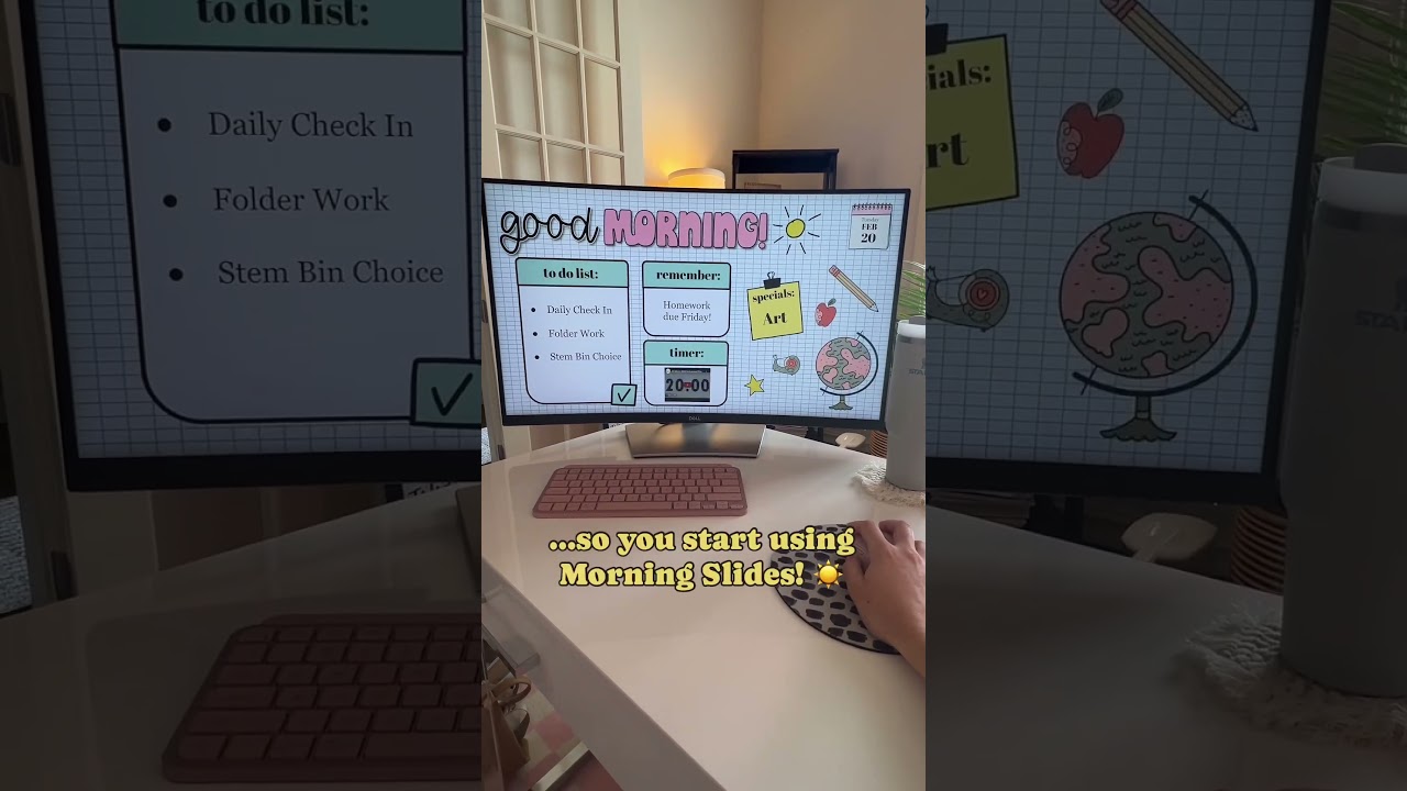 Morning Work Slides for Elementary Classrooms