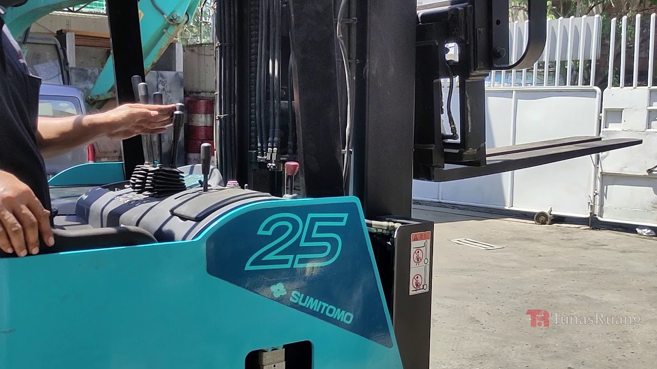Cara Mengoperasikan Forklift Sumitomo & Fungsi Joystick