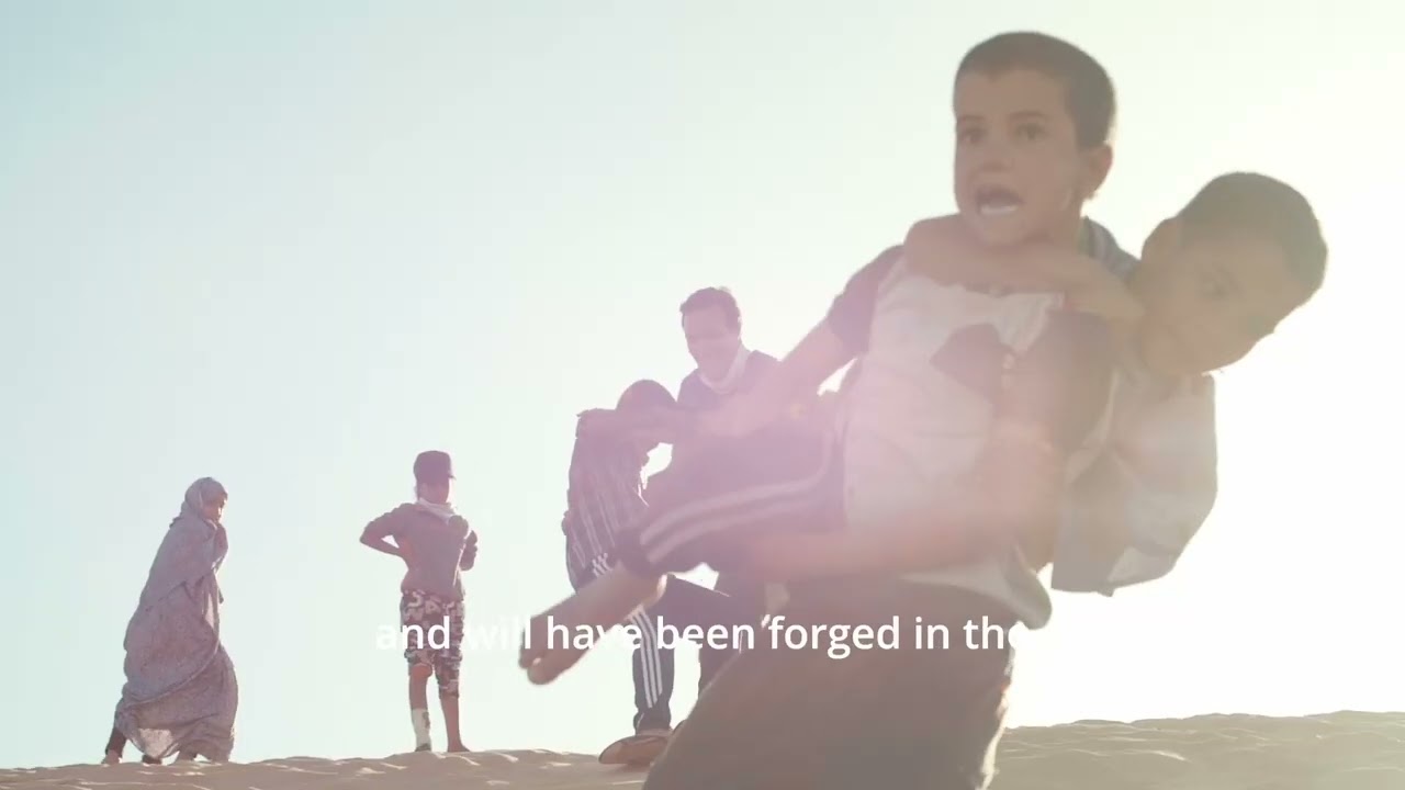 Eres un niño saharaui