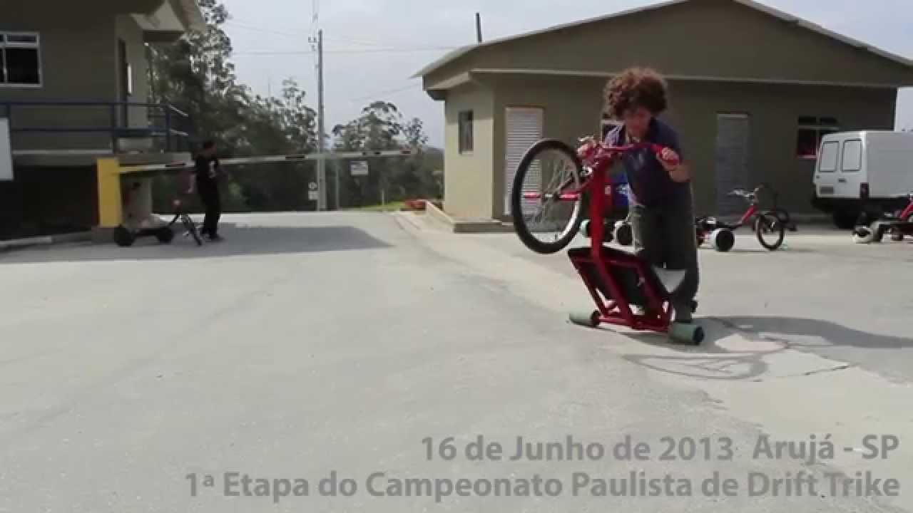 1&ordf; Etapa do Campeonato Paulista de Drift Trike em Aruj&aacute;-SP Brasil