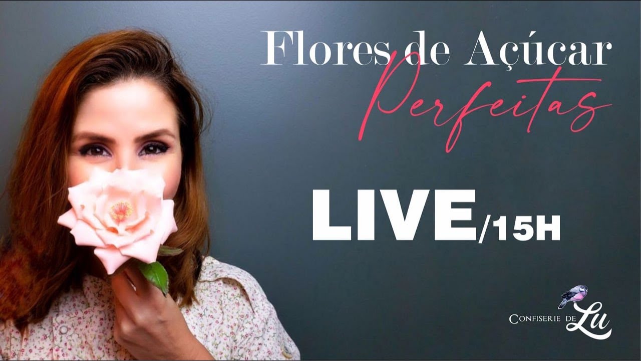 Live - Dúvidas e inscrições Curso de  Flores 15h